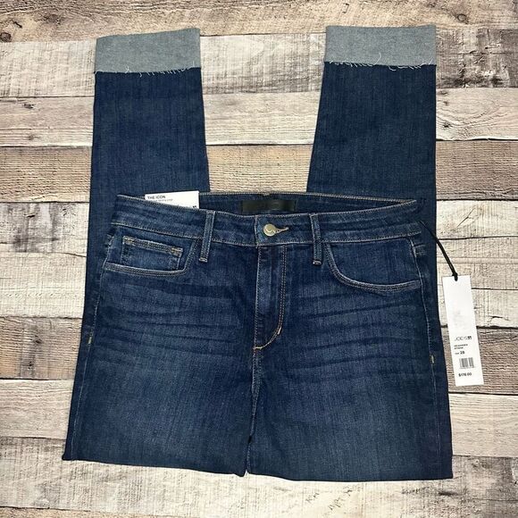 Joe’s The Icon Mid Rise Skinny Crop Wavelength Denim Jeans | Size 28 - Picture 7 of 10